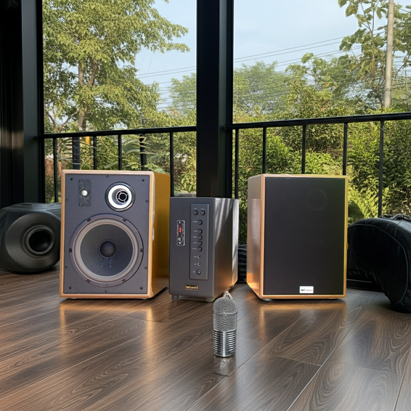 Dàn Acoustic: 1 Amply A906 + 2 V231 + 1 vang + 2 Micro