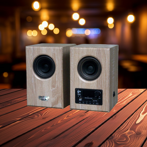 Loa bluetooth HiFi 2.0 GS51 Pro Goldsound (100w, Bluetooth 5.0, AUX, USB)