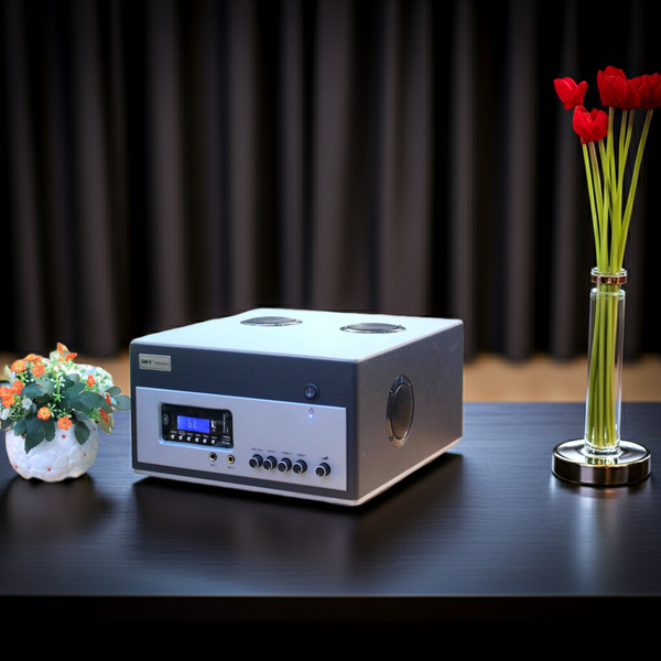 Amply A800 (800w, đủ cổng USB, RCA, 3.5, 2 cổng Micro)