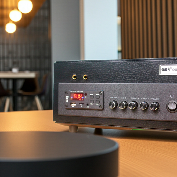 Âm ly A382 Goldsound (380w) (điều chỉnh 2 khu âm thanh riêng biệt)
