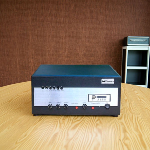 Amply Goldsound A900 Goldsound (công suất 900w, 2 phân vùng đầu ra, đủ kết nối Bluetooth, RCA, AV, USB)