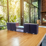 Gold4Cafe V50 (Từ 50 - 150m2) Cho Quán Cafe, Nhà Hàng, Quán Ăn, Spa, Khu Tập Gym ( 01 amply A400 + 04 loa vt V50)