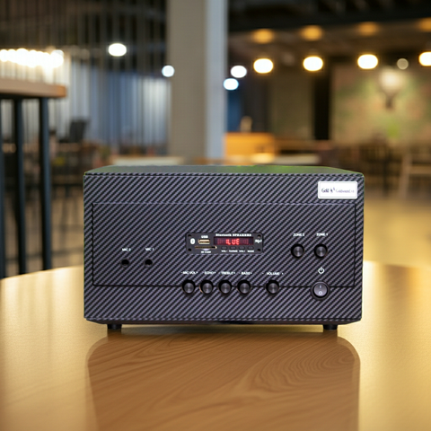 Amply tổng A907_DA (2 phân vùng đầu ra, 900w, đủ kết nối Bluetooth, RCA, AV, USB)