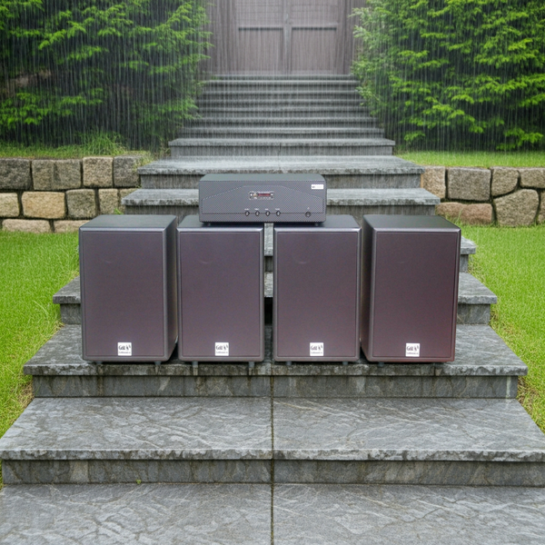 [Diện tích 160m2 + 02 Kênh] Amply A938 + 4 V230NT, Amply hai vùng âm lượng, loa được thiết kế riêng, bật lớn không tạp âm, miễn phí công lắp đặt, bảo hành dài hạn 5 năm.