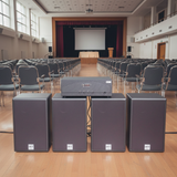 Combo dàn âm thanh quán cafe amply A938 + 4 loa V230 chuyên lắp cho Quán Cafe, Nhà hàng, Quán ăn, Spa, Khu tập Gym, khu vui chơi, phòng họp, hội trường...