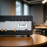 Âm ly A700M  (công suất 700w, 6 phân vùng đầu ra, đủ kết nối Bluetooth, RCA, AV, USB)