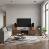 Dàn loa cây karaoke gia đình: V610 Black (01 âm ly 370w + cặp loa V610)
