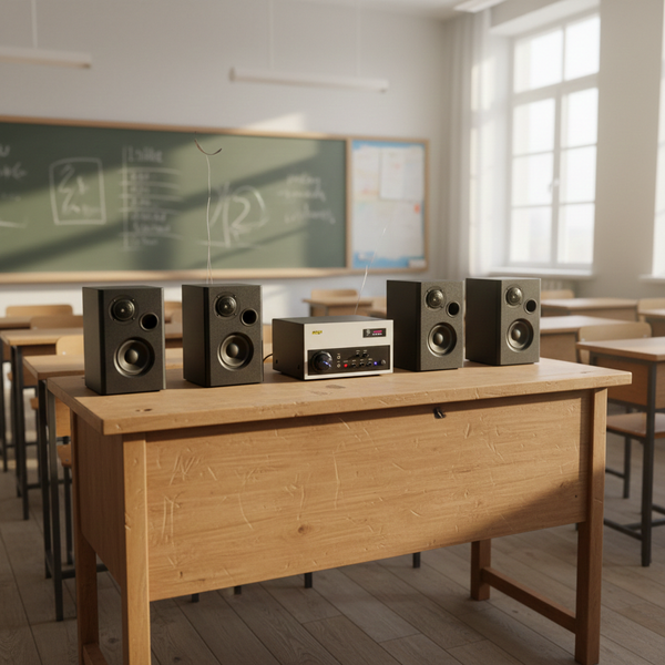 Loa Trợ Giảng - Loa Đào Tạo GoldEdu w28 - diện tích 100 m2