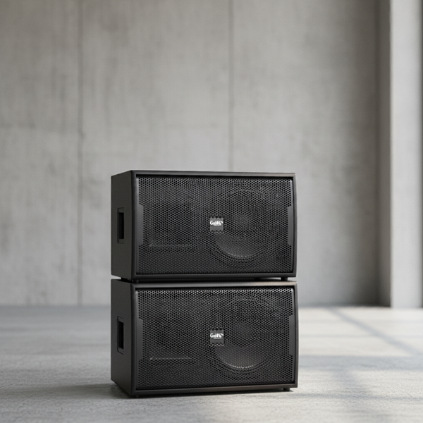 Loa Karaoke V258PU_SG - KA Goldsound (số lượng 1 loa), công suất 400w, loa bass 30 cm, treble kèn, kích thước rộng 60 cm, cao 40 cm, sâu 36 cm, phủ da cao cấp, bảo hành dài hạn 5 năm.