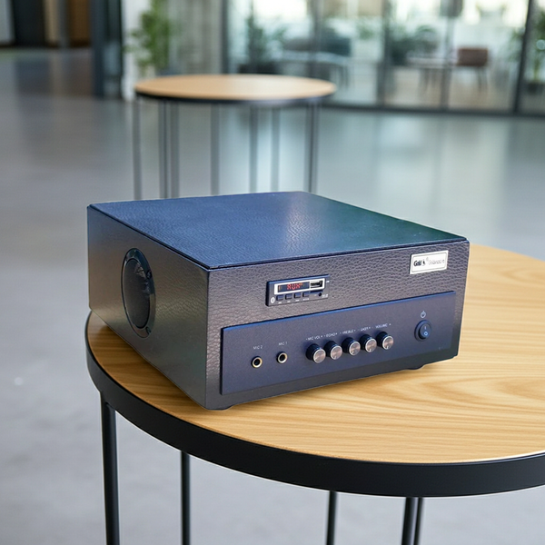 Loa cafe, Loa nhà hàng: Amply A381 Bluetooth 380w ( điều chỉnh 2 khu âm thanh riêng biệt)