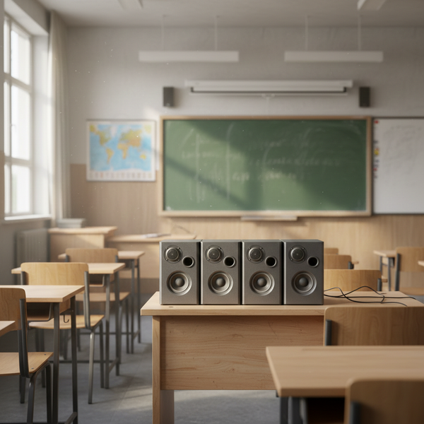 Loa Trợ Giảng - Loa Đào Tạo GoldEdu w28 - diện tích 100 m2