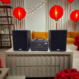 Hàng trưng bày: DÀN KARAOKE GOLD120 (AMPLY 900W + 2 V120+ 1 micro có dây)