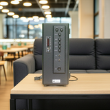 Amply tổng AMT907 (2 phân vùng đầu ra, 900w, đủ kết nối Bluetooth, RCA, AV, USB)