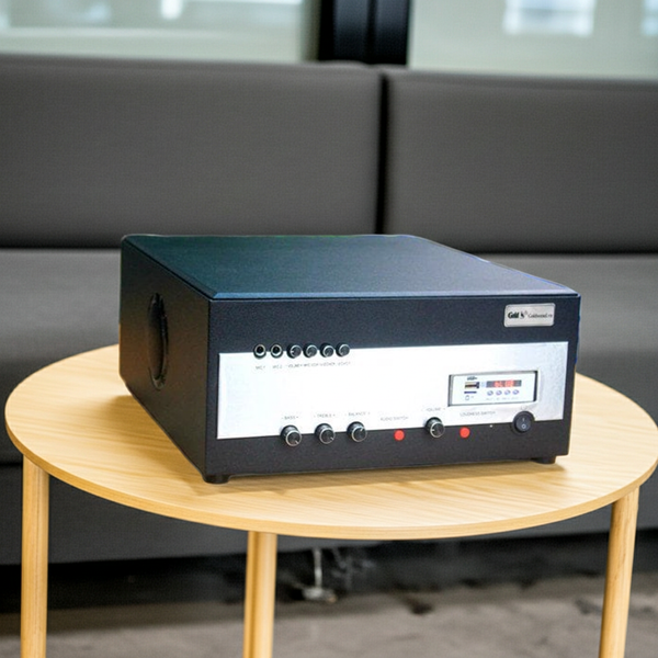 Amply Goldsound A900 Goldsound (công suất 900w, 2 phân vùng đầu ra, đủ kết nối Bluetooth, RCA, AV, USB)