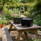 Loa chống nước quán cafe sân vườn Goldsound V40NT (ngoài trời)(số lượng 01 loa), công suất 40w, thiết kế chống nước, loa bass 4 inch, kích thước rộng 23 cm, cao 17 cm, sâu 20 cm, bảo hành 12 tháng.