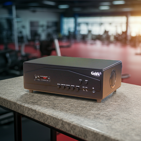 Amply A917PU-2K TH (2 phân vùng đầu ra, 1200w, đủ kết nối Bluetooth, RCA, AV, USB)