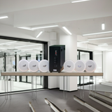 Loa âm trần thông báo phát nhạc nền tự động SA6.0 (amply 156w + 6 loa âm trần 15w), loa được thiết kế riêng cho quán, bật lớn không tạp âm, bảo hành dài hạn 12 tháng