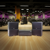 Dàn loa treo tường: Amply A917PU-4K Goldsound 4 vùng âm lượng 1500w + 4 loa Goldsound V130PU, Amply 4 - 6 vùng âm lượng, loa được thiết kế riêng cho quán, bật lớn không tạp âm, miễn phí công lắp đặt, bảo hành dài hạn 5 năm.