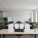 Loa âm trần thông báo, phát nhạc nền: Âm ly A917 Goldsound 2 vùng âm lượng 1200w + 8 loa âm trần Goldsound VAT38 38w, loa được thiết kế riêng cho quán, bật lớn không tạp âm, miễn phí công lắp đặt, bảo hành dài hạn 5 năm