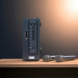 Amply AMT907MiSG (Công suất 900w, tích hợp Micro không dây, đủ kết nối Bluetooth, RCA, AV, USB)