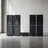 Dàn loa không dây treo tường: 01 amply A57-SG Goldsound + 8 loa không dây Goldsound V57-SG 57w