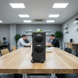 Amply AMT384 (380w, điều chỉnh 2 khu âm thanh riêng biệt,  đủ kết nối Bluetooth, RCA, AV, USB)