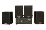 Dàn loa không dây treo tường, Loa thông báo, loa phát nhạc tự động: 01 amply A57 Goldsound + 4 loa không dây Goldsound V30 UHF - 30w