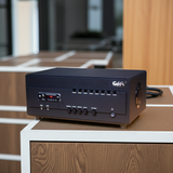 Bộ phát nhạc thông báo tích hợp Bàn Micro chọn vùng (8 vùng) BXL-8K Goldsound, Thiết kế chuyên nghiệp, Tiện lợi sử dụng, Chế độ bảo hành 5 năm