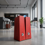 Cặp loa cây V360 - Vân gỗ đỏ