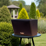 Loa vệ tinh Goldsound V40NT-PU DA (ngoài trời)(số lượng 01 loa), công suất 40w, loa bass 4 inch, kích thước rộng 25 cm, cao 17 cm, sâu 19 cm, phủ da PVC cao cấp, bảo hành 12 tháng.