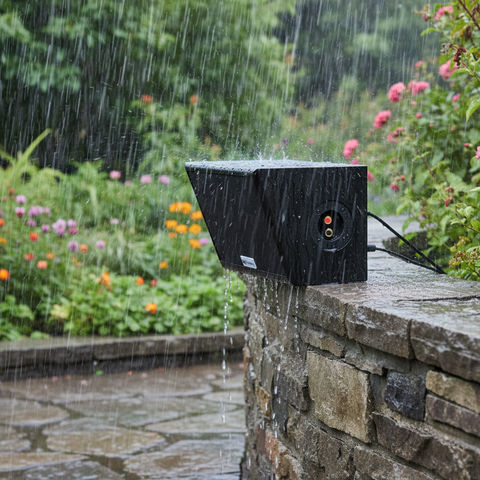 Loa chống nước quán cafe sân vườn Goldsound V40NT (ngoài trời)(số lượng 01 loa), công suất 40w, thiết kế chống nước, loa bass 4 inch, kích thước rộng 23 cm, cao 17 cm, sâu 20 cm, bảo hành 12 tháng.