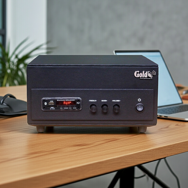 Amply A156PU_TH Goldsound (200w, đủ kết nối Bluetooth, RCA, AV, USB)