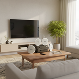 Dàn loa âm trần thông báo, phát nhạc nền tự động: A384PU-2K Goldsound 2 vùng âm lượng 380w + 4 loa âm trần VAT13, loa được thiết kế riêng cho quán, bật lớn không tạp âm, miễn phí công lắp đặt, bảo hành dài hạn 12 tháng