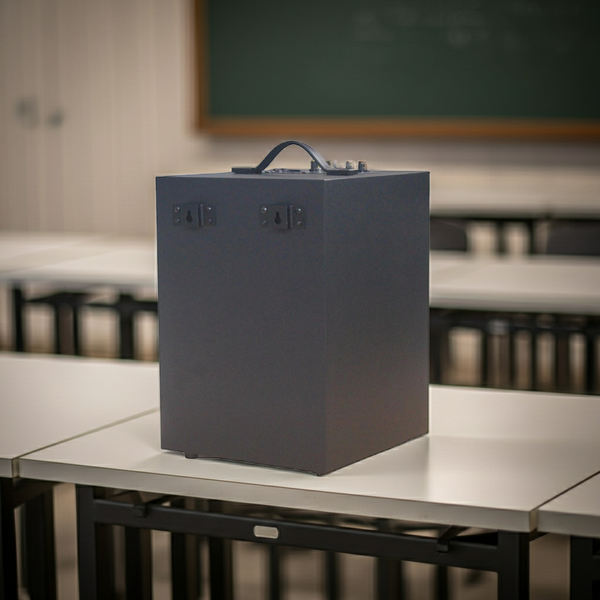 Loa trường học G120 Goldsound: 1 Micro có dây, công suất 120w, bass 20cm, treble 10cm, bluetooth 5.0