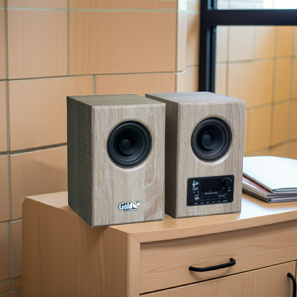 Loa bluetooth HiFi 2.0 GS51 Pro Goldsound (100w, Bluetooth 5.0, AUX, USB)