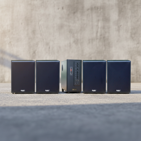 HÀNG TRƯNG BÀY: Dàn âm thanh quán [Amply 900w + 4 loa treo tường 120w Goldsound] - BH 6 tháng