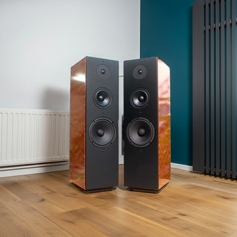 Cặp loa cây V390 Goldsound vân gỗ