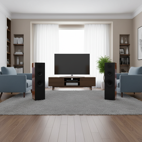 Cặp loa cây V390 Goldsound vân gỗ