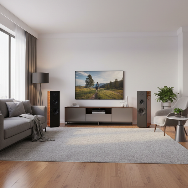 Cặp loa cây V390 Goldsound vân gỗ