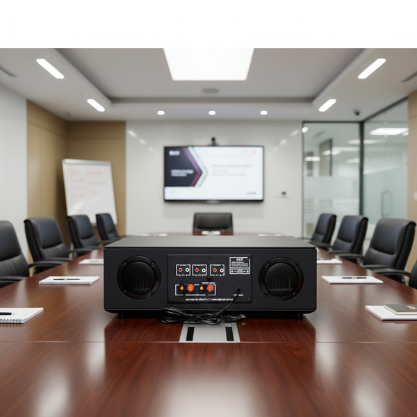 Cục đẩy công suất A958PU_SG-2K Goldsound (công suất 2000w, 2 phân vùng đầu ra, đủ kết nối Bluetooth, RCA, AV, USB)