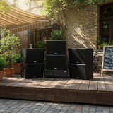 Dàn loa treo tường: Amply A917PU - 2K Goldsound 2 vùng âm lượng 1200w + 6 loa Goldsound V130 - 130w, bật lớn không tạp âm, miễn phí công lắp đặt, bảo hành dài hạn 5 năm