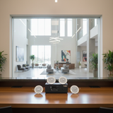 Dàn loa âm trần thông báo, phát nhạc nền tự động: A2.0PU Goldsound 60w + 4 loa âm trần VAT8, loa được thiết kế riêng cho quán, bật lớn không tạp âm, miễn phí công lắp đặt, bảo hành dài hạn 12 tháng