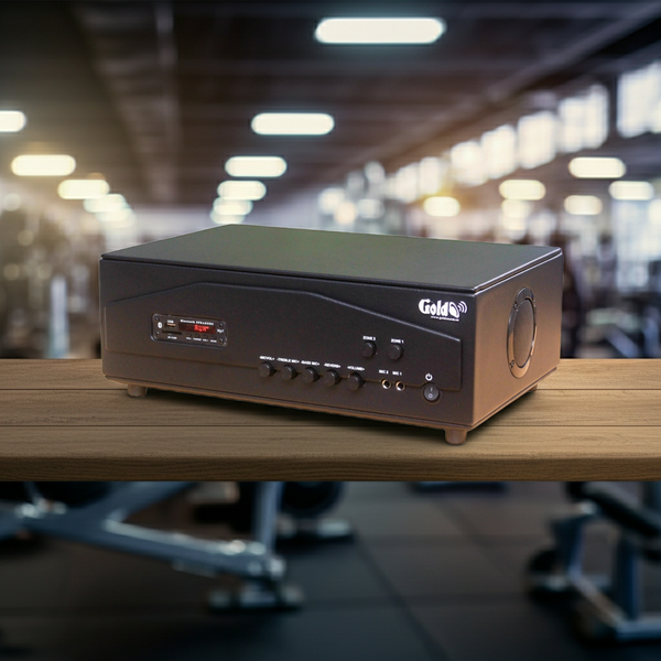 Amply A917PU-2K DA (2 phân vùng đầu ra, 1200w, đủ kết nối Bluetooth, RCA, AV, USB)