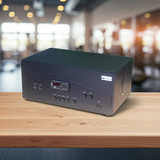 Amply A917N (2 phân vùng đầu ra, 1200w, đủ kết nối Bluetooth, RCA, AV, USB)