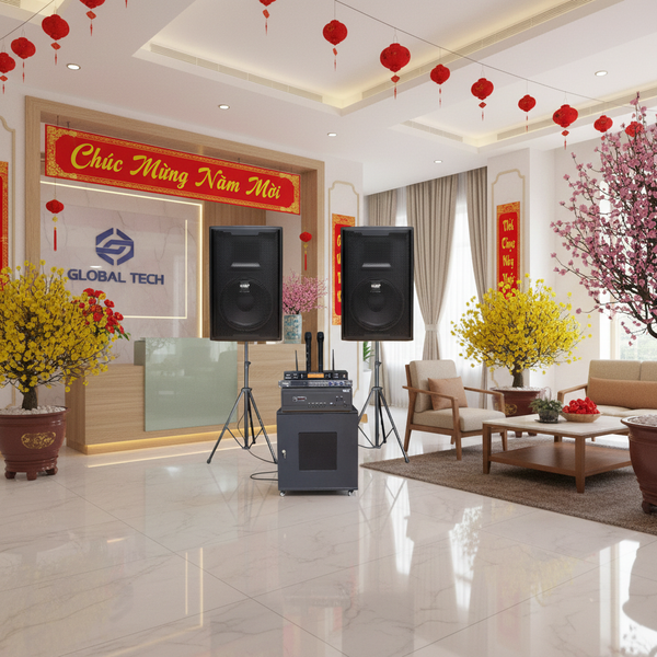 Loa hội trường, sân khấu E258: Dàn âm thanh sân khấu, sân trường, hội trường