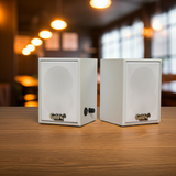 Loa không dây treo tường V27 UHF Goldsound, công suất 27w, loa bass 3 inch, kích thước rộng 12.6 cm, cao 18 cm, sâu 13 cm, bảo hành dài hạn 5 năm.