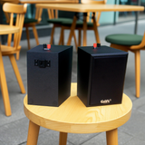 Loa vệ tinh treo tường V25C (số lượng 01 loa), công suất 25w, loa bass 4 inch, treble 5 cm, kích thước rộng 17 cm, cao 24 cm, sâu 22.5 cm, bảo hành dài hạn 5 năm.