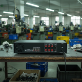 Loa thông báo nhà xưởng: 1 Amply A480F + 02 Ne65w, Amply 5 vùng, loa được thiết kế riêng, bật lớn không tạp âm, miễn phí công lắp đặt, bảo hành dài hạn 12 tháng