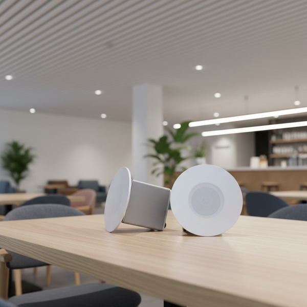 Loa âm trần thông báo, phát nhạc nền tự động: Combo Amply A400+ 4loa âm trần VAT25