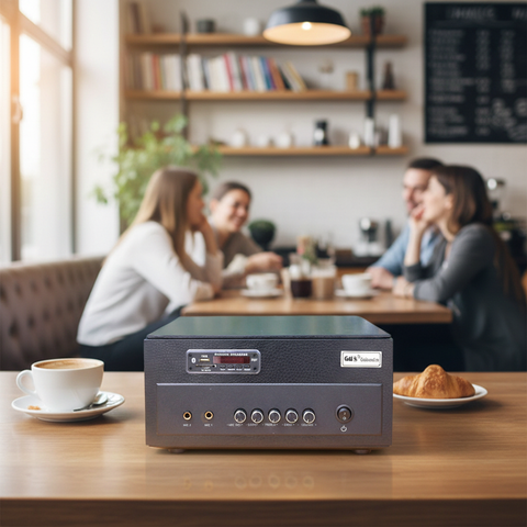 Amply A401 Server Bluetooth 400w ( điều chỉnh 2 khu âm thanh riêng biệt)